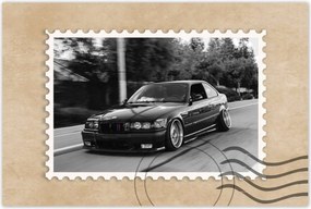 Poszterek 60x40 Bmw 3 Hármas Buma Klasszikus autó Daily Car