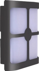 PREZENT 31651 ASUTIN II. Modern Kültéri Fali Lámpa Fehér, Szürke LED IP65