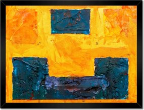 Poszterek keretben 40x30 Absztrakt Nagy kutya