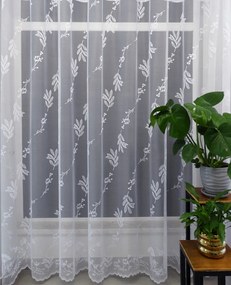 Mg Függöny 35526 Fehér 300x280cm kész, M szalaggal