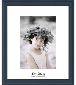 Malaga kék fali képkeret, 47 x 57 cm - Styler