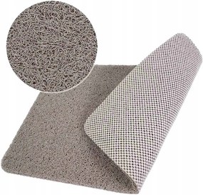Csúszásgátló Szőnyeg Fürdőszobába Szürke 40x60 Pvc Strapabíró Stílusos Szőnyeg