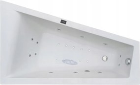 Hidromasszázs Kád 100x160 Trapéz Alakú L/p