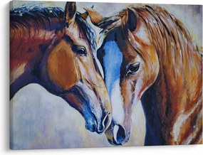 Kép - szerelmes lovak (70x50 cm)