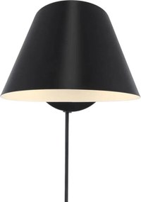 Nordlux modern skandináv fali lámpa stay fekete nor2220381003
