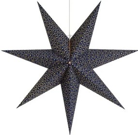 Sötétkék függő karácsonyi fénydekoráció Baroque – Markslöjd