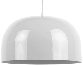 Fehér függőlámpa fém búrával ø 40 cm Dome – Leitmotiv