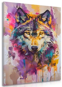 Kép farkas festmény utánzata