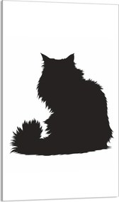 Üveg Vágódeszka 30x52 Macska a Konyhában