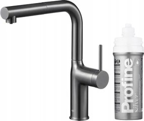 Kfa Konyhai Csaptelep Duero Pure Move Profine Silver S, Gun Metal Grey
