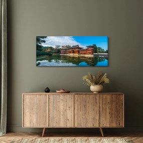 Kép - Byodo-in templom, Japán (120x50 cm)