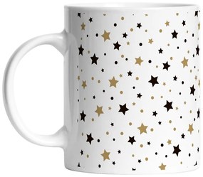 Fehér kerámia bögre karácsonyi mintával 330 ml – Butter Kings