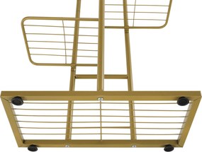 Fém virágállvány, arany, BAMIR TYP 3