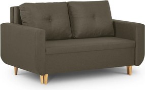 DORIS Kétszemélyes kinyitható kanapé Szürke