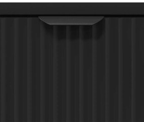 Éjjeli asztal fiókkal Fekete 63.5 x 36 x 61 cm Faanyag