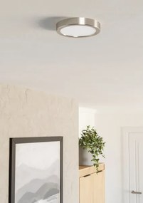 Eglo 901315-LED Mennyezeti lámpa FUEVA LED/7,5W/230V 2700/4000/6500K átm. 16,6 cm króm