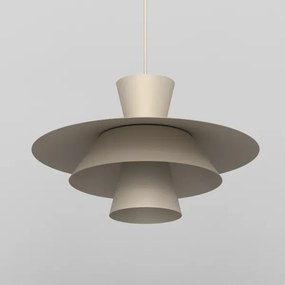 PLATO kábeles függőlámpa 1xE27/15W/230V bézs