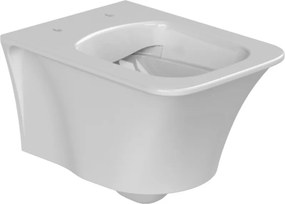 CeraStyle IBIZA fali WC - szögletes - rimless - perem nélküli - 51 cm