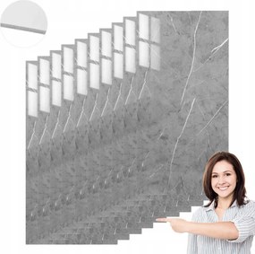 10db Csempe öntapadós fal 60x30 cm Márvány utánzat