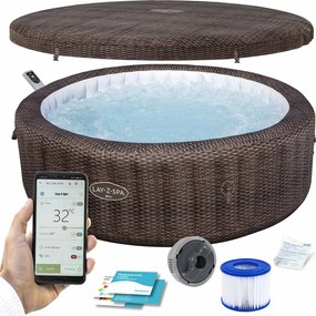 Dmuchane SPA Lay-Z Bali Brown 7 osobowe Bestway 6001P