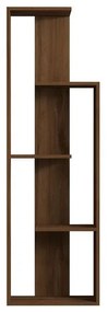 könyvespolc Wand - Walnut
