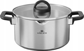 Gerlach Ambiente Plus 5 l-es fazék fedővel 24 cm