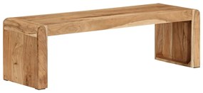 tömör akácfa TV-szekrény 110 x 33 x 33 cm