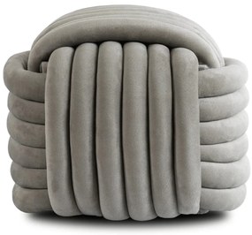 MAGMA szürke fonott puff