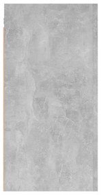 2 db betonszürke szerelt fa TV-szekrény 30,5 x 30 x 60 cm
