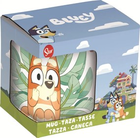 Bluey Leaves porcelán bögre 235 ml (8 oz) Díszdobozban