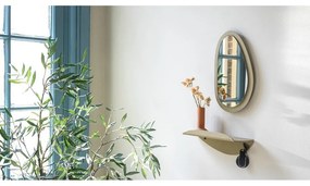 Bézs fém fali polc 34 cm Pipa – Spinder Design