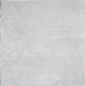 vidaXL HUARTE szürke rövid szálú puha és mosható szőnyeg 240 x 240 cm