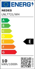 LED fürdőszobai lámpa 10W / IP44 / 4000K - LNL7721/WH