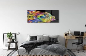 Üvegképek Nő színes kép 120x60cm