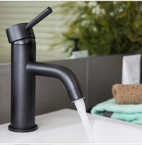 Fürdőszobai csaptelep Rea Lungo black low