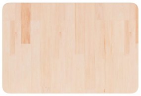 kezeletlen tömör fa fürdőszobai pult 60x40x2,5 cm