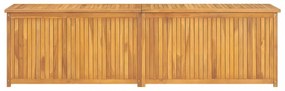 tömör tíkfa kerti láda 200 x 50 x 55 cm