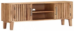 tömör akácfa TV-szekrény 130 x 30 x 45 cm