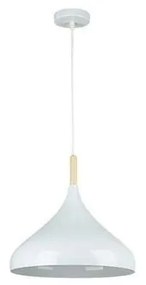 Illumaxx Csillár zsinóron MIKO 1xE27/60W/230V átm. 32 cm fehér OS0061