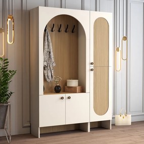 Palermo Kl - Cream, Oak