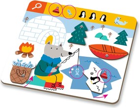 Fejlesztő játék, megfigyelés - Keress és pörgess, Kaland - Eduludo Obs Explore