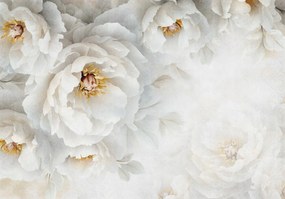 Fotótapéta Levelek a flizelinen virág Virágok fotótapéta falra Ragasztó