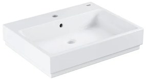 Mosdó GROHE Cube Ceramic 60x49 cm fehér színben középső nyílással G3947300H