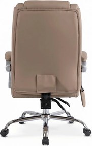 GIORGIO forgó masszázsfotel, bézs