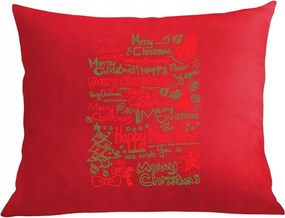 Párna párnahuzat karácsonyi mintás Ajándék