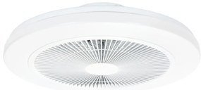 Aigostar - LED Dimmelhető mennyezeti ventilátor LED/40W/230V 2700-6500K + távirányító fehér