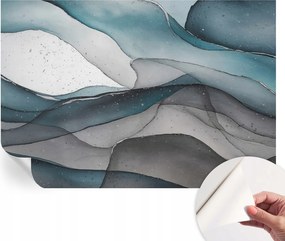 Öntapadós Dekoratív Fotótapéta Hálószobába Színes hullámok 152x104 cm