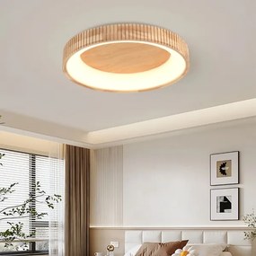 Brilagi - FALCON WOOD MODERN mennyezeti LED lámpa LED/40W/230V átm. 60 cm fa