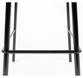 Fekete-világosszürke bárszék 94 cm Spike – Zuiver