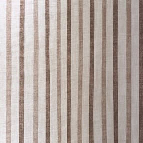 Barna függöny szett 2 db-os 168x229 cm Logan Stripe – Catherine Lansfield